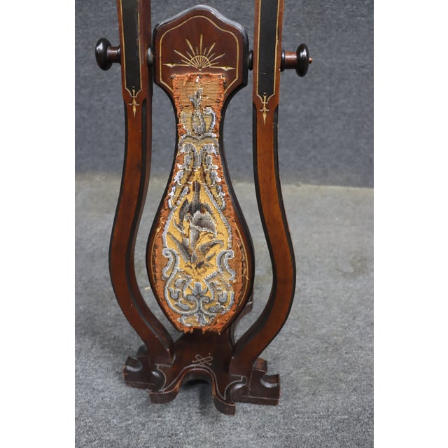 Rare Antique Victorian Ebonized Walnut Boot Jack For Sale - Image 11 of 15