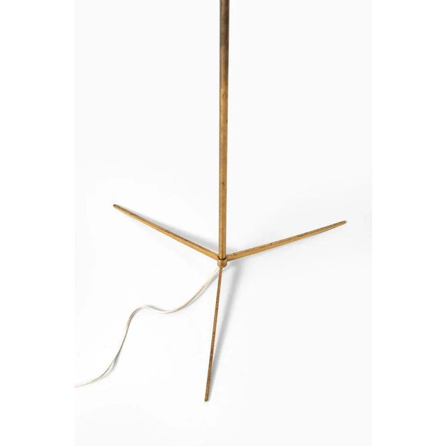 Metal Floor Lamp by Svend Aage Holm Sørensen for Holm Sørensen & Co, 1950s For Sale - Image 7 of 11