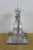 Early 20th Century Antique Tantalus Bar Liquor Decanter Set w/ 6 Shot Glasses & Locking Case 12" For Sale - Image 5 of 18