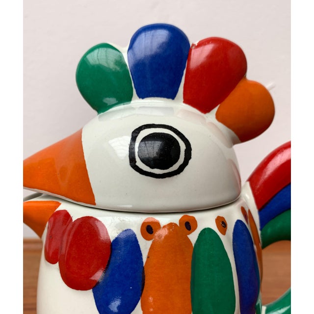 Vintage Ceramic Chicken Tea or Coffee Pot, 1970s For Sale - Image 10 of 18