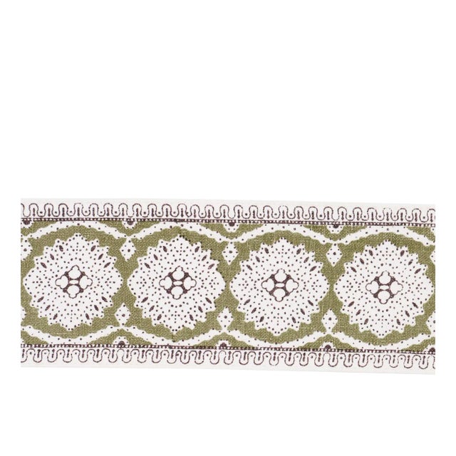 SAMPLE - Schumacher X Rita Konig Maximilian Tape In Green For Sale