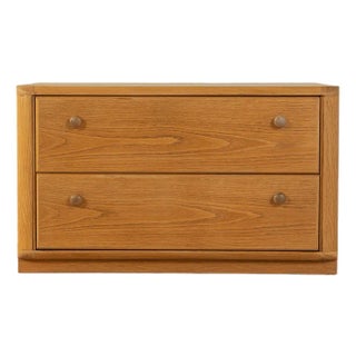 Brown Oak Dresser, 1980s For Sale