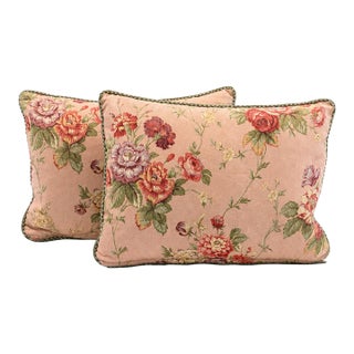 Pair of Vintage Ralph Lauren Decorative Pillows With Original Feather Inserts For Sale