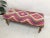 Traditional Herki Kilim Covered Bench For Sale - Image 3 of 6