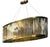 Collection Labirinto Chandelier in Metal and Crystal by Jago For Sale