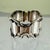 Sterling Silver Napkin Ring – Scroll Banded For Sale In Philadelphia - Image 6 of 10