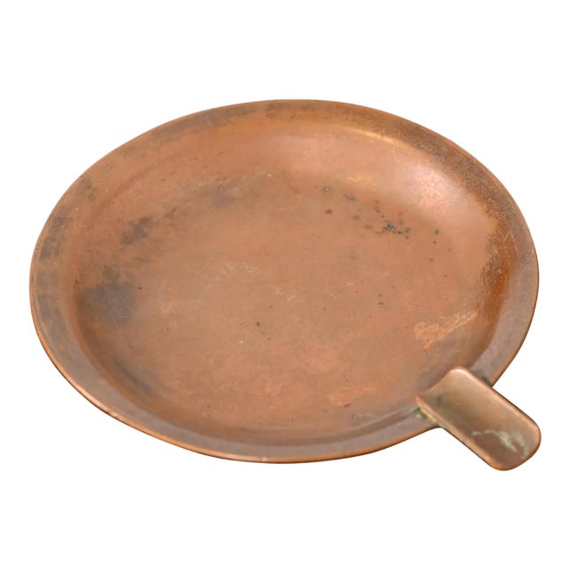 Roycroft Arts & Crafts Copper Ashtray or Catchall For Sale