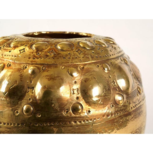 Gold Platinum Luster Soreis Vase by deBlona For Sale - Image 8 of 9