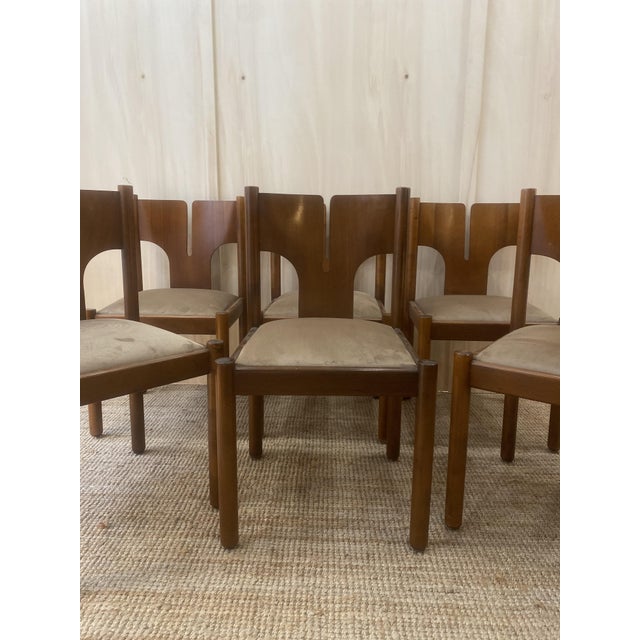 Vintage Italian Chairs from Mobil Girgi, 1960s, Set of 6 For Sale - Image 12 of 13