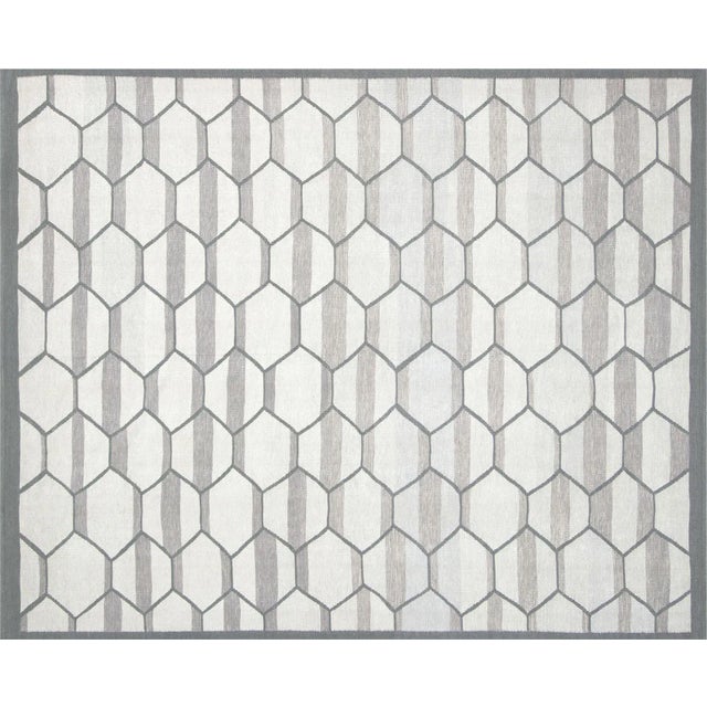 Contemporary Scandinavian Design Kilim For Sale In Los Angeles - Image 6 of 6