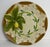 Set 4 Vintage Decorative Banana Tree Motif Plates, 8” Wide, 0.75” Deep Hand Painted Raised, Sculptural Banana Tree Motif...