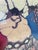 A group of Native American women circle together in this beautiful batik art signed by Alice Valdez. This is an original...