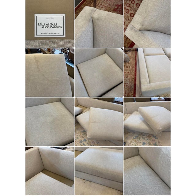 Mitchell Gold + Bob Williams Haywood Two Piece Sectional For Sale - Image 18 of 18