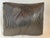 Textile Late 20th Century Silver and Black Pillow Cover With Pillow Insert- Jordan For Sale - Image 7 of 7
