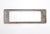 Metal Vintage 9.875 In. Rectangular Chromed Brass Mail Slot Set For Sale - Image 7 of 8