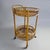 Vintage Bamboo and Rattan Serving Bar Cart by Franco Albini, 1960s For Sale - Image 4 of 10
