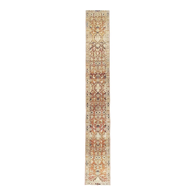 Galerie Shabab Collection Early 20th Century Persian Malayer Runner For Sale