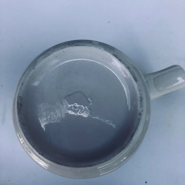 Vintage Buffalo China Blue Willow Coffee / Tea Mugs S-4 For Sale - Image 4 of 5