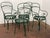 A set of four wrought iron chairs designed by Francois Carre. This is set is a fine earlier set possibly dating it to...