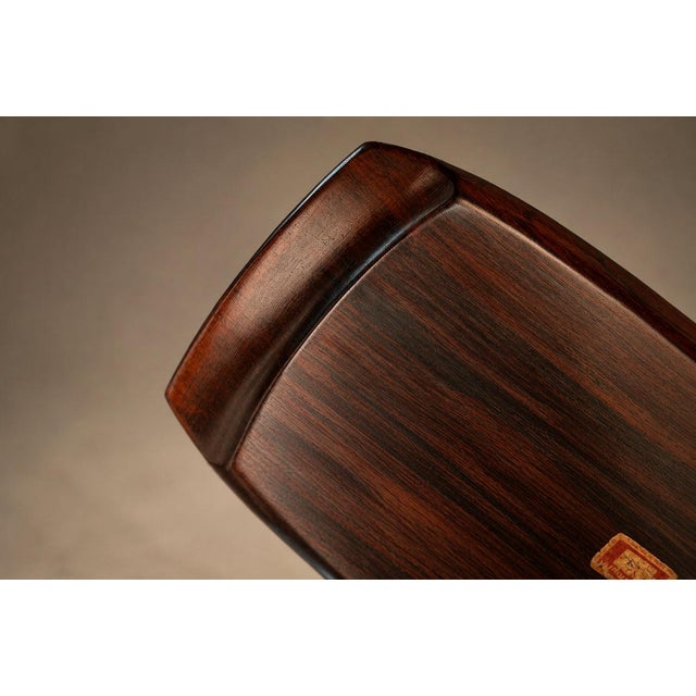 Brazilian Modern Model 731 Serving Tray in Rosewood by Jean Gillon for WoodArt, 1960s — Lot 915 For Sale - Image 15 of 18