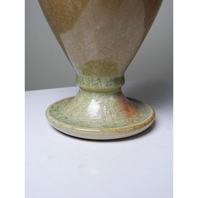 Baluster Vase in Crystalline Glazed Ceramic by Bernard Guipouy for Atelier Du Bol Doré, 1970s For Sale - Image 9 of 13