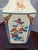 Vintage Asian-Inspired Ceramic Table Lamp With Floral Motifs For Sale - Image 10 of 10