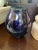 Purple Vintage Purple Glass Vase Handblown and Crafted by Artist For Sale - Image 8 of 11