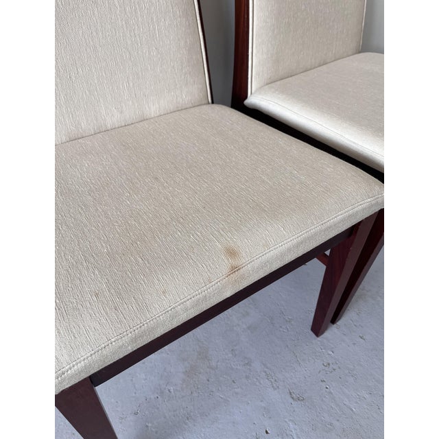 Dining Chairs from Dyrlund, 1980s, Set of 8 For Sale - Image 12 of 13