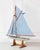 English 20th Century Bowman Carved Wood Gaff Cutter Pond Yacht For Sale - Image 15 of 18