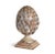 Rustic Weathered Metal Artichoke from Kenneth Ludwig Chicago For Sale - Image 3 of 3
