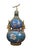 This matching pair of Chinese cloisonné enamel double-gourd (hulu) vases represents an exceptionally fine example of late...