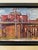 Burnham Yards by Delton Demarest | Oil on Board Painting of an industrial yard with buildings. For Sale - Image 4 of 5
