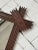 Antique Elongated Cross-Hatch Mirror, Circa Early 20th Century For Sale - Image 15 of 18