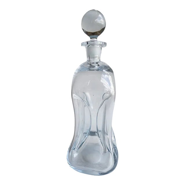 1960s Kluk Kluk Decanter by Jacob E. Bang for Holmegaard For Sale