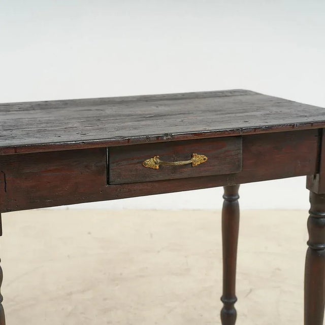 Vintage Desk with Drawer For Sale - Image 5 of 8