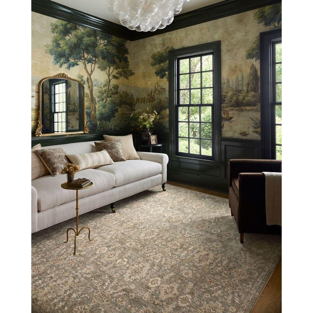 The Palma Collection by Chris Loves Julia x Loloi has timeless vintage beauty, an area rug with traditional motifs in...