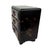 Japanese Antique 1895 Meiji Period Japanese Miniature Black Lacquer Tansu Chest Jewelry Box For Sale - Image 3 of 11