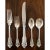 Grande Baroque 124 Pc. Dinner Sterling Wallace Silverware Set For Sale - Image 10 of 10
