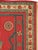 An antique Indian Dhurrie rug handwoven with cotton from the early 20th century. Measures: 3' 9 " x 4' 10"