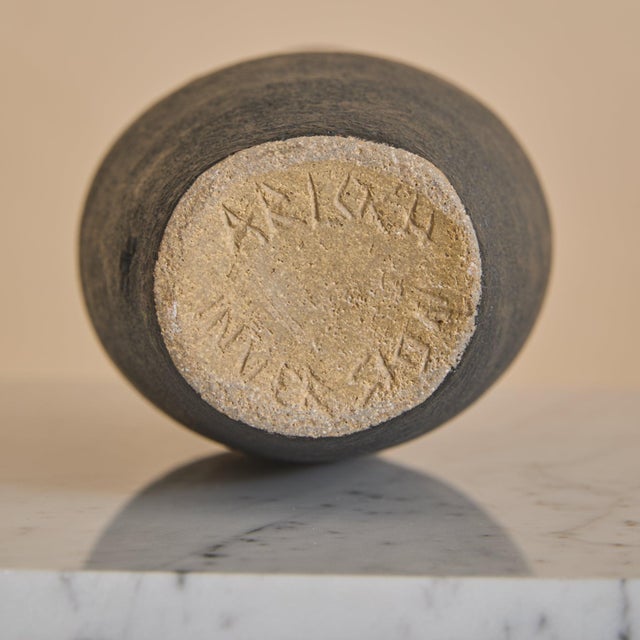 Ceramic Contemporary French Ceramic Vase by André Bloch For Sale - Image 7 of 8