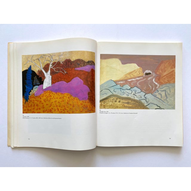 Mid-Century Modern Milton Avery Vintage 1982 First Edition Lithograph Print Modernist Exhibition Art Book For Sale - Image 3 of 12