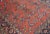 Red Antique Lillihan Rug 5'2'' x 6'4'' For Sale - Image 8 of 11