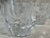 Mid 20th Century Heavy Crystal Embellished Frosted 3D Leaf Base Hiball Glasses- Set of 6 For Sale - Image 4 of 6