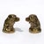 Pair of Brass Spaniel-Head Bookends Mid-20th Century For Sale - Image 4 of 8