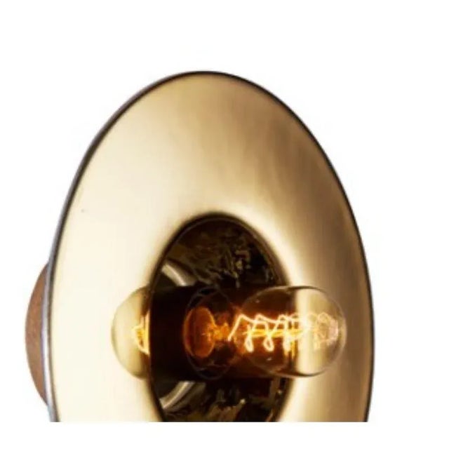 Contemporary Gold Alvéole Wall Light by Radar For Sale - Image 3 of 6