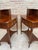 1940s Pair of Neoclassical Marquetry Bedside Tables With Drawers and Upper Compartment For Sale - Image 17 of 18