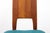 Vintage German Dining Chairs in Oak and Turquoise Upholstery by Ernst Martin Dettinger for Veil, 1960s, Set of 2 For Sale - Image 6 of 12