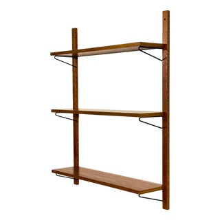 Mid-Century Modern Danish Teak Shelving System, 1960s, Set of 3 For Sale