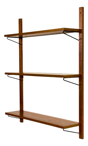 Mid-Century Modern Danish Teak Shelving System, 1960s, Set of 3