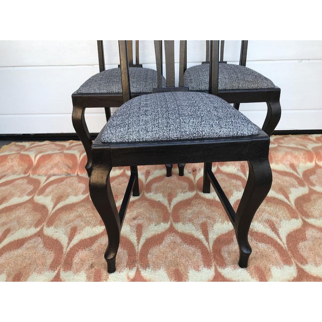 Art Nouveau Chairs, 1920s, Set of 3 For Sale - Image 6 of 18